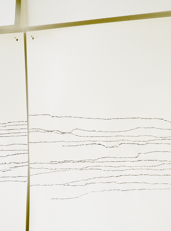 *P 3-3-6*, 2008
Kreide, Karton