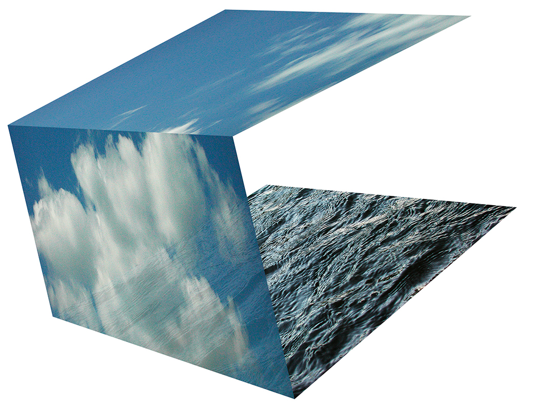 *FLYER w-w08*, 2008
Laserchrome, Aludibond