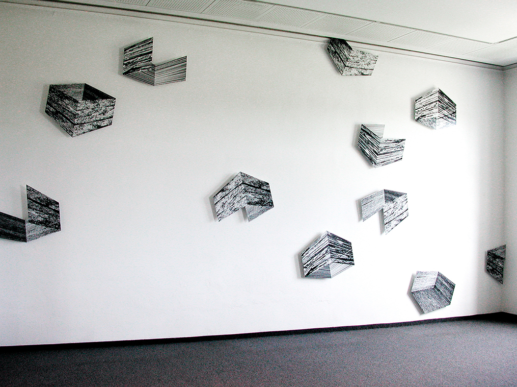 *FLYER*, 2004
Laserchrome/Aludibond
K&uuml;nstlerbund Baden-W&uuml;rttemberg
Neues Kloster Bad Schussenried